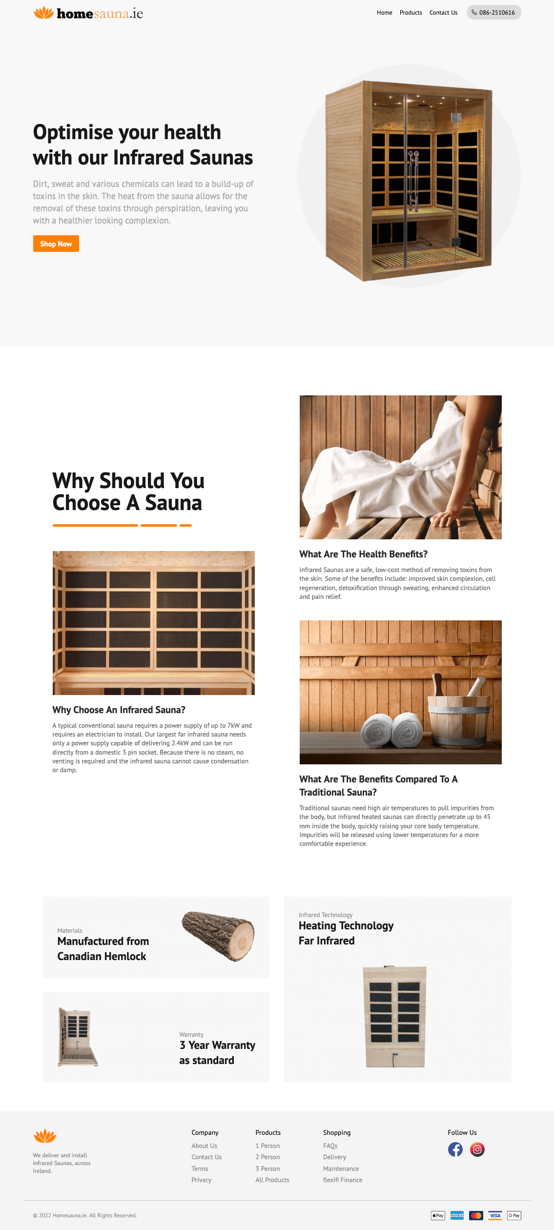 Homesauna.ie